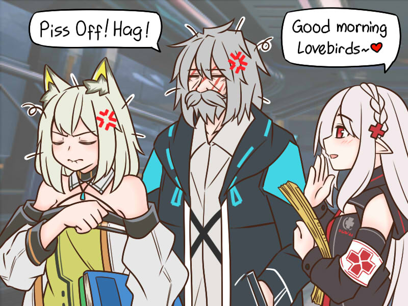 明日方舟的老年博士怎么样漫画,第67话 顺手牵羊！24图